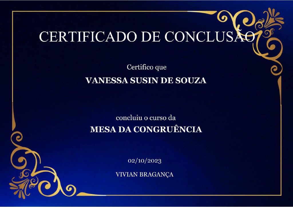 un4rt - certificado de conclusão curso mesa da congruência