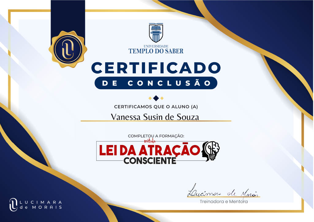 un4rt - certificado de conclusão curso lei da atração consciente