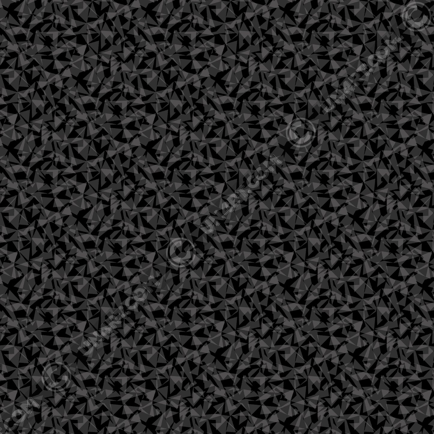 un4rt - the image shows two layers of different and arbitrary angular shapes that are superimposed and shine through each other. the superimposition results in the color tones light grey, dark grey and black. the overall structure is chaotic but uniform.