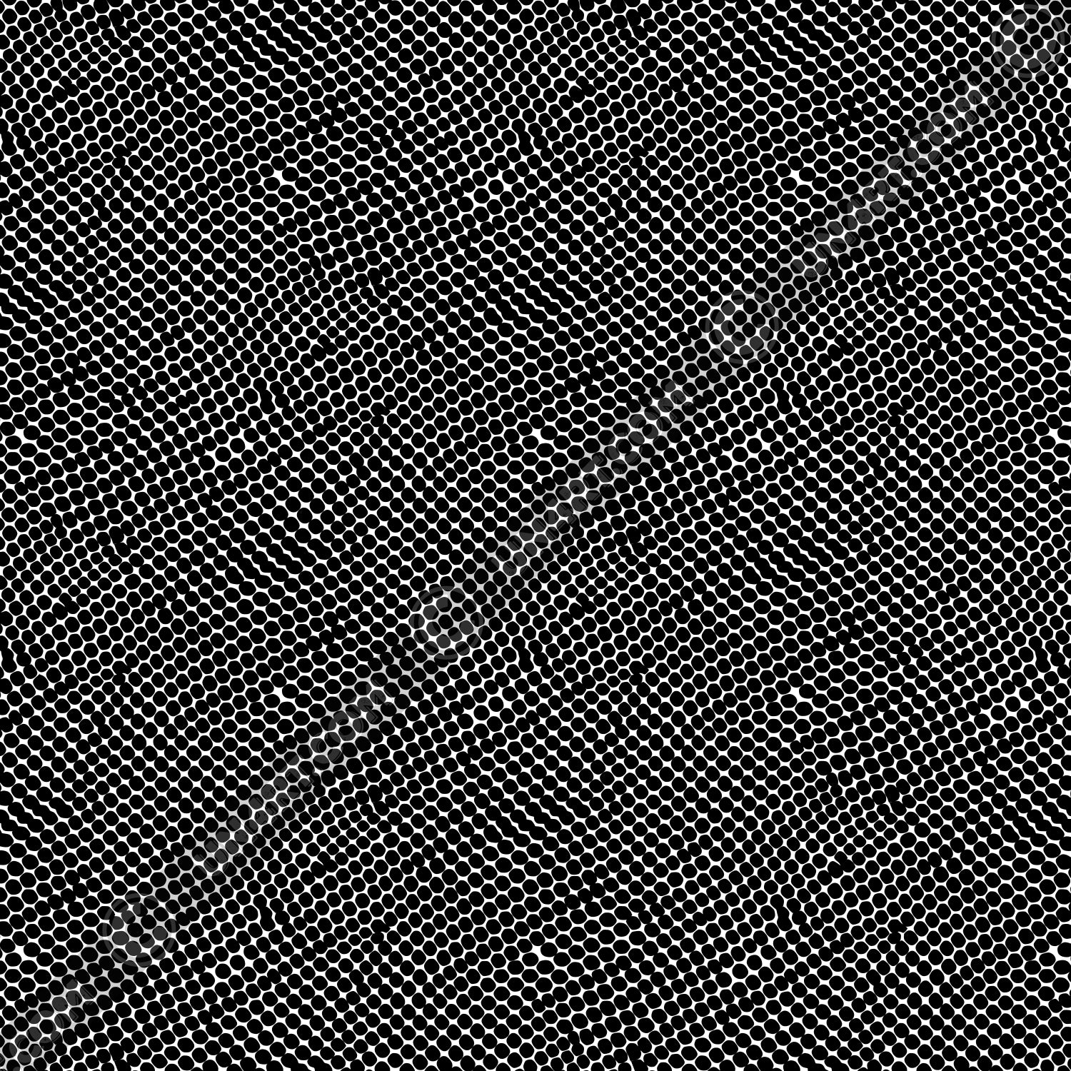 un4rt - the image shows black dots on a white background. the dots are irregular but mainly round. the dots are arranged in soft curves. some of the dots touch each other and merge.