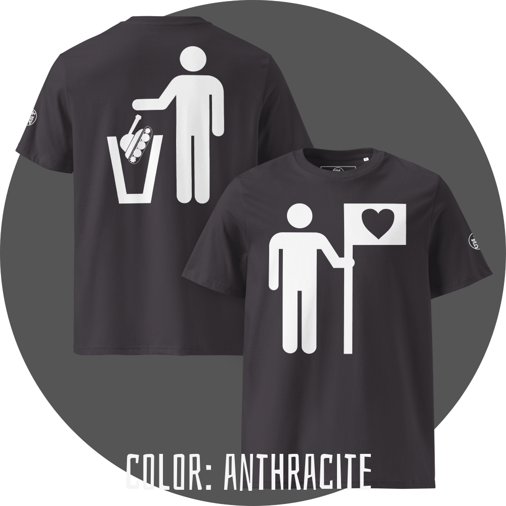 M4KE LOVE NOT W4R - T-SHIRT