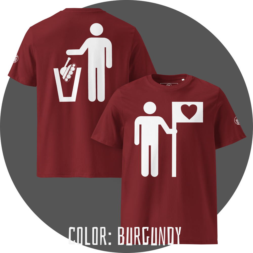 M4KE LOVE NOT W4R - T-SHIRT