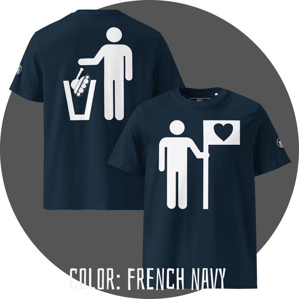 M4KE LOVE NOT W4R - T-SHIRT