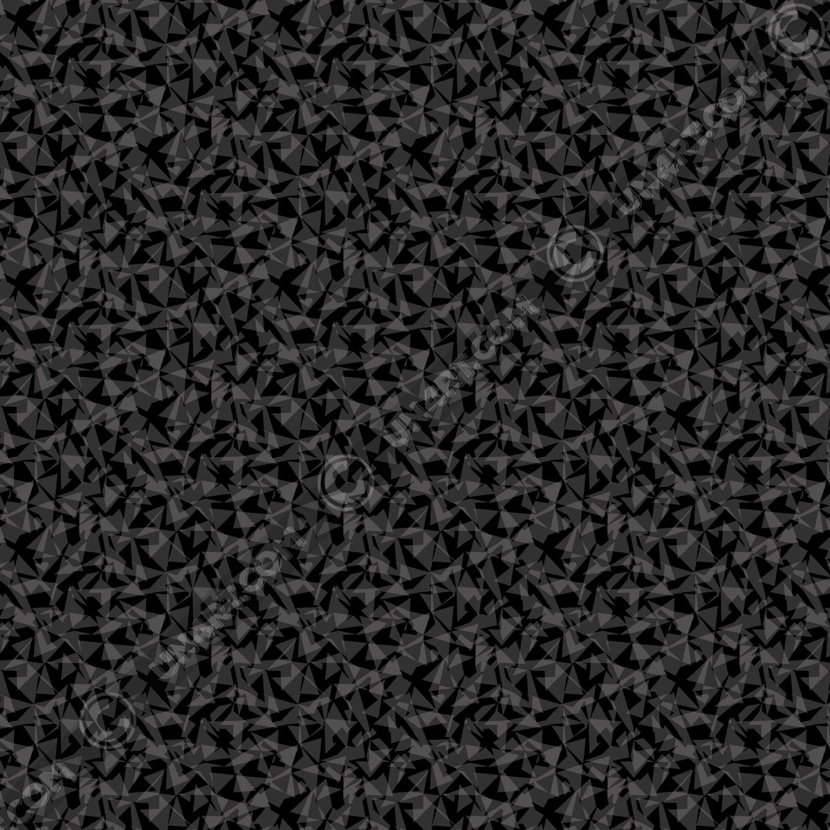 un4rt - the image shows two layers of different and arbitrary angular shapes that are superimposed and shine through each other. the superimposition results in the color tones light grey, dark grey and black. the overall structure is chaotic but uniform.