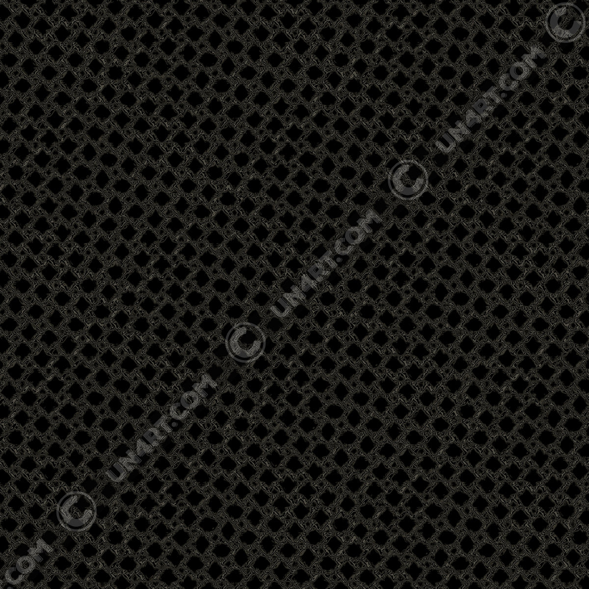un4rt - the image shows a grid pattern with liquefying squares. each square shows a slightly different transformation. the background is black. the connection between the squares is also liquefied, colored in two different tones of grey.