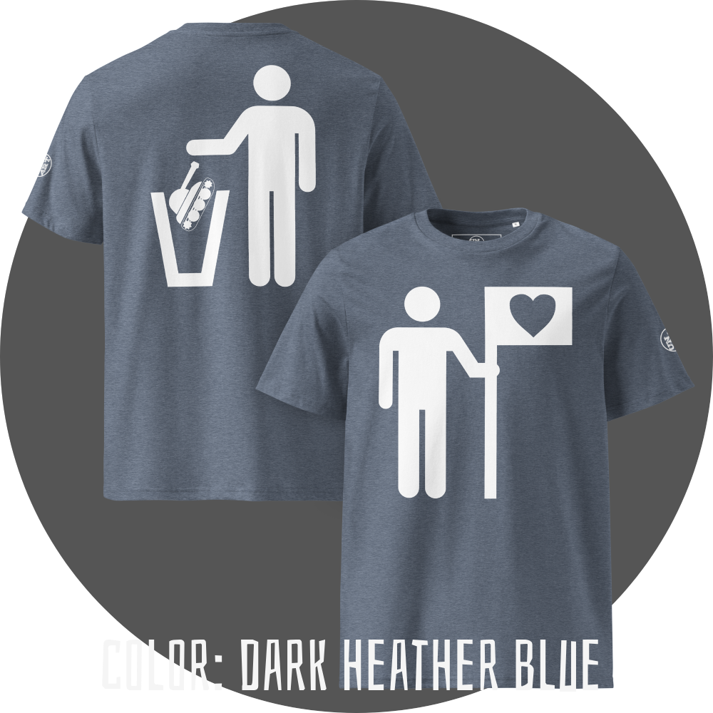 M4KE LOVE NOT W4R - T-SHIRT