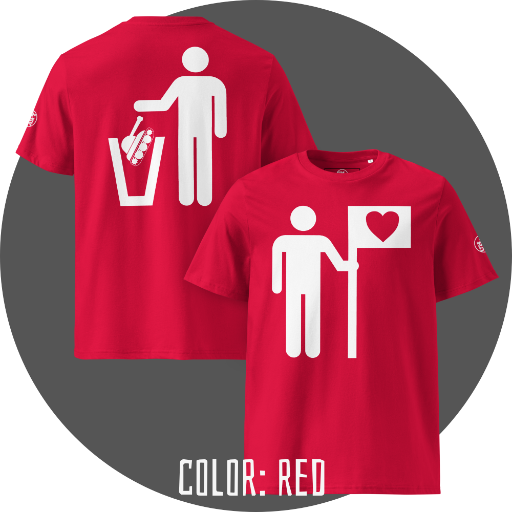 M4KE LOVE NOT W4R - T-SHIRT