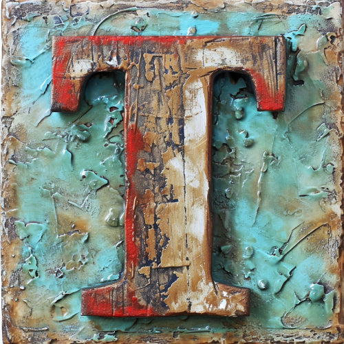 UN4RT - artwork of the letter "T" 