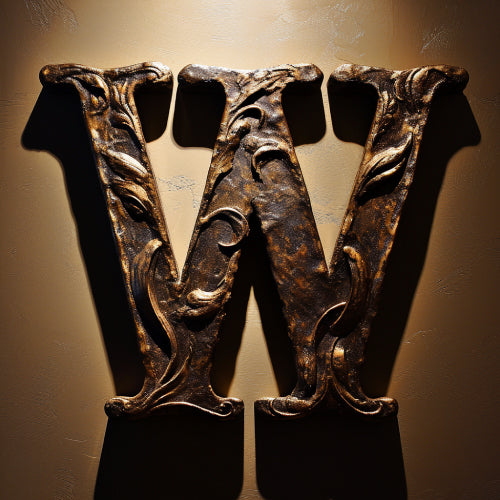 UN4RT - artwork of the letter "W" 