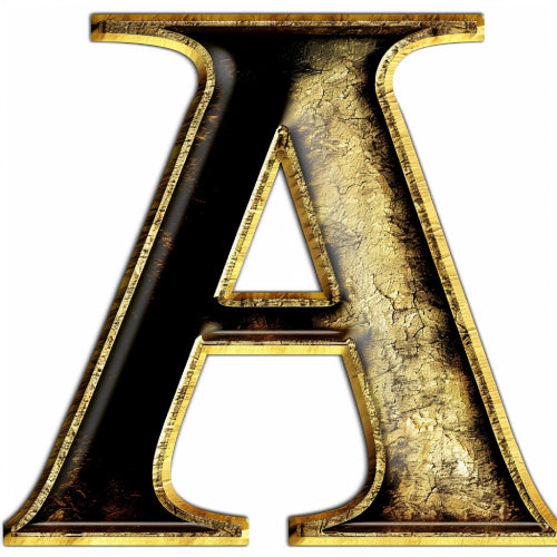 UN4RT - artwork of the letter "A" 