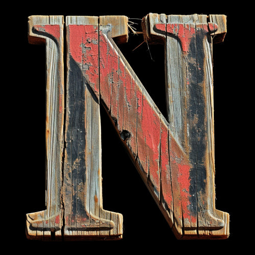 UN4RT - artwork of the letter "N" 
