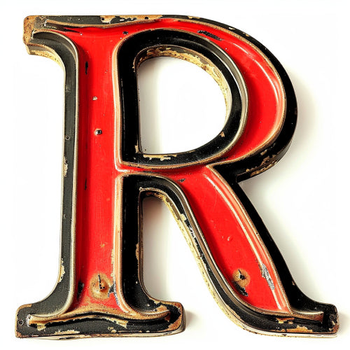 UN4RT - artwork of the letter "R" 
